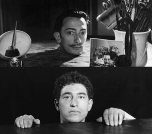 Dalí et Giacometti rêvent…